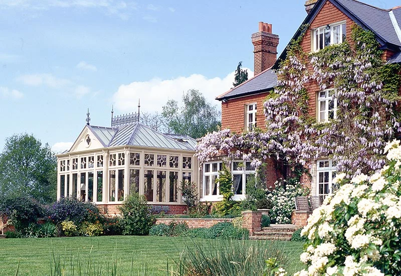 Solid roof Edwardian conservatory