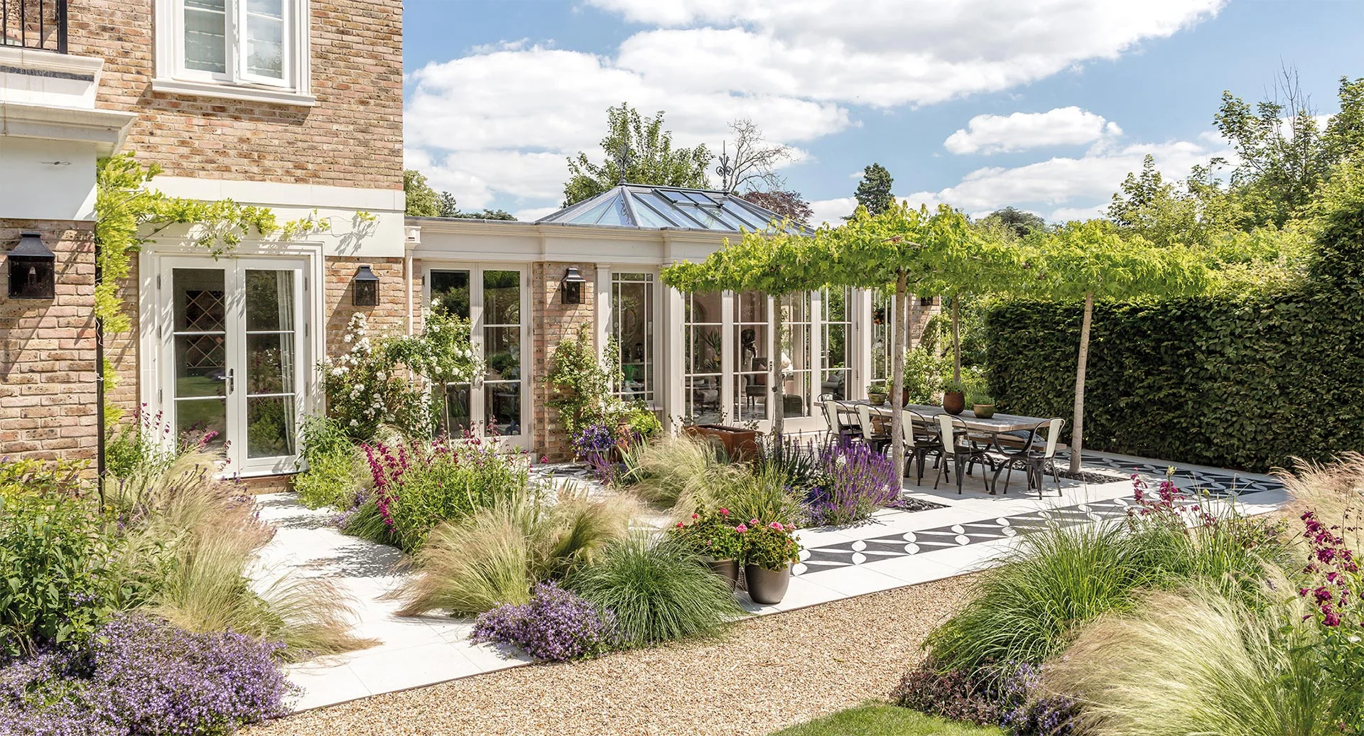 spacious orangery addition