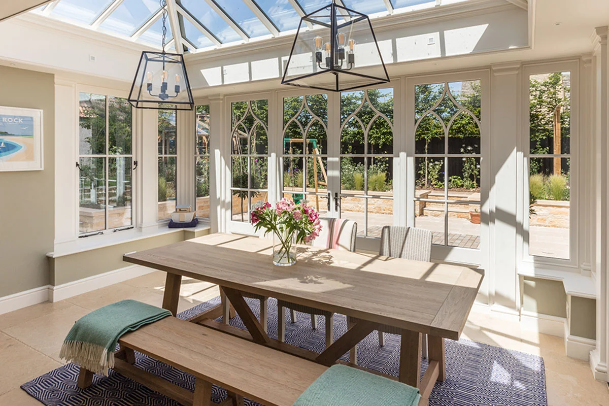 sun-filled room