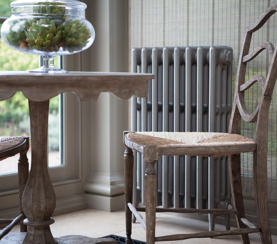 Use of traditional radiators in orangeries
