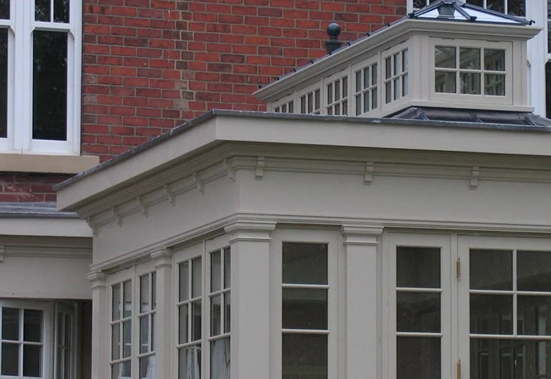 Edwardian clerestory close up