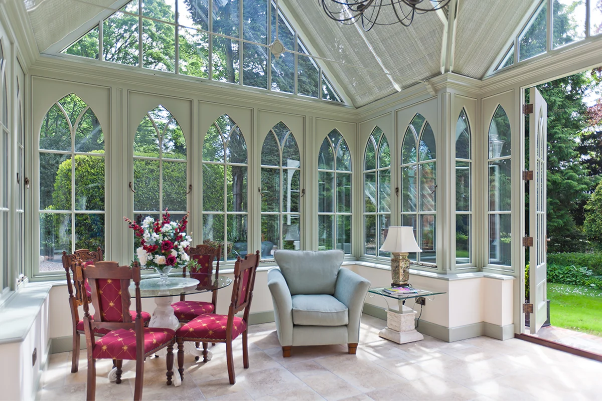 Listed Victorian rectory with conservatory