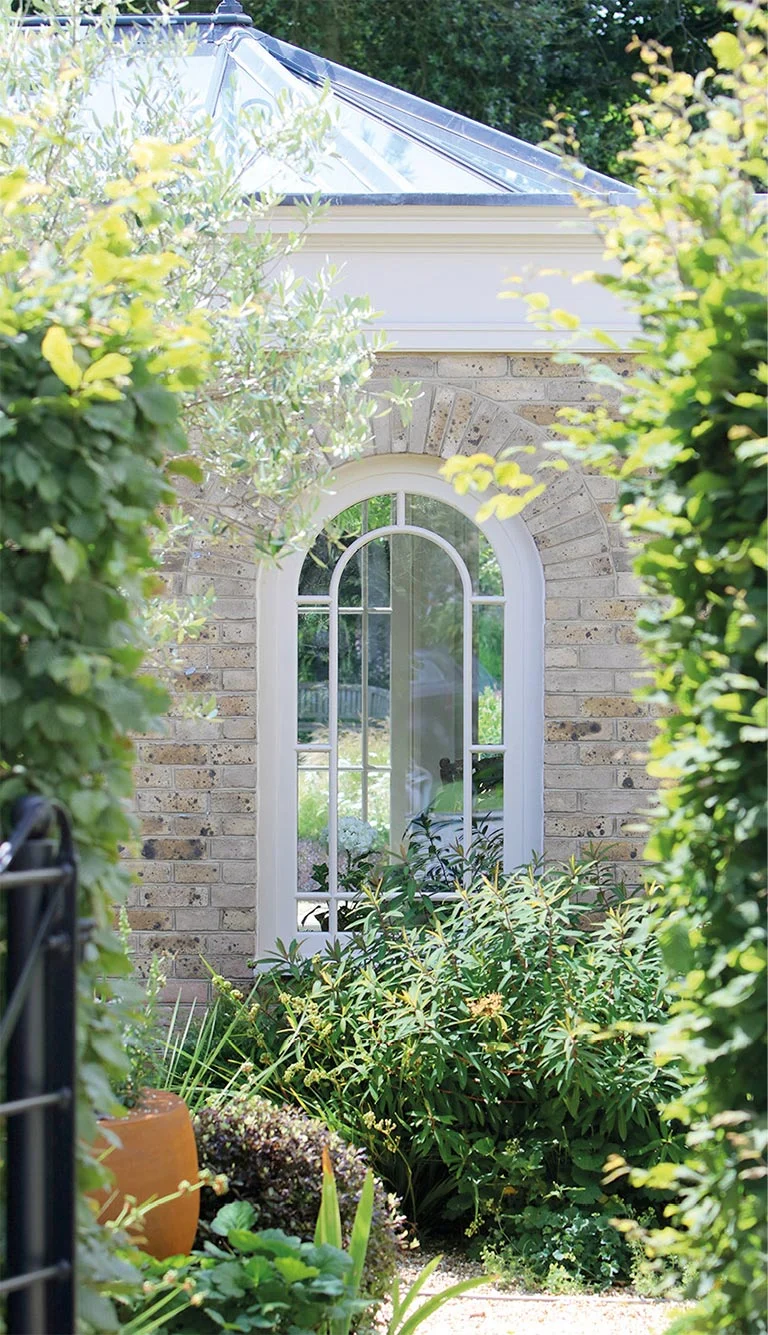 View of internal orangery window