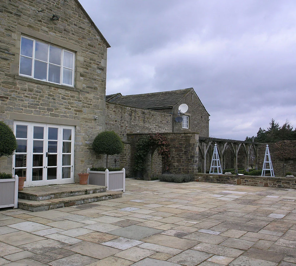 Before picture of Yorkshire orangery project